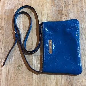 Michael Kors teal crossbody